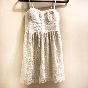 AE Cream Lace Dress
